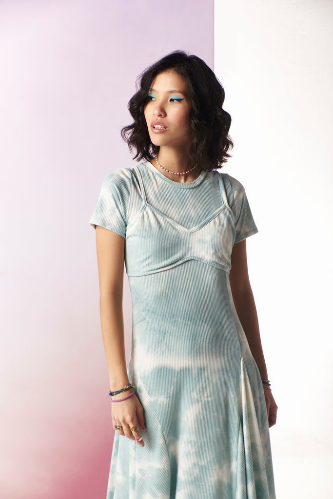 Vestido Nuna Celeste